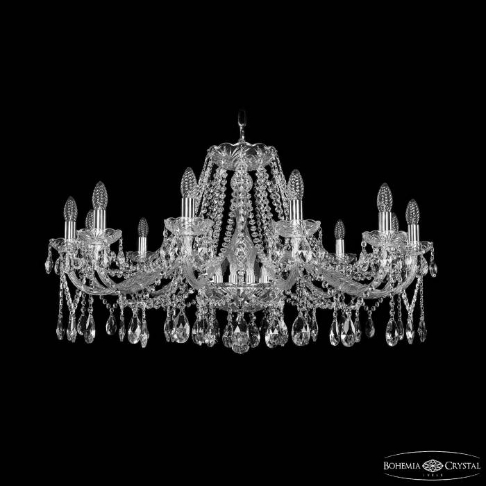 Подвесная люстра Bohemia 1413 1413/12/360 Ni