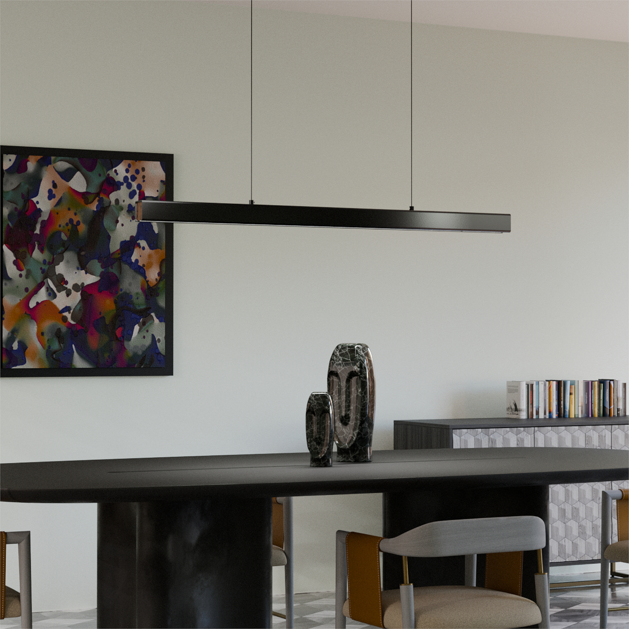 Светильник подвесной LIGHTERA Baffin LE112L-120B WIFI