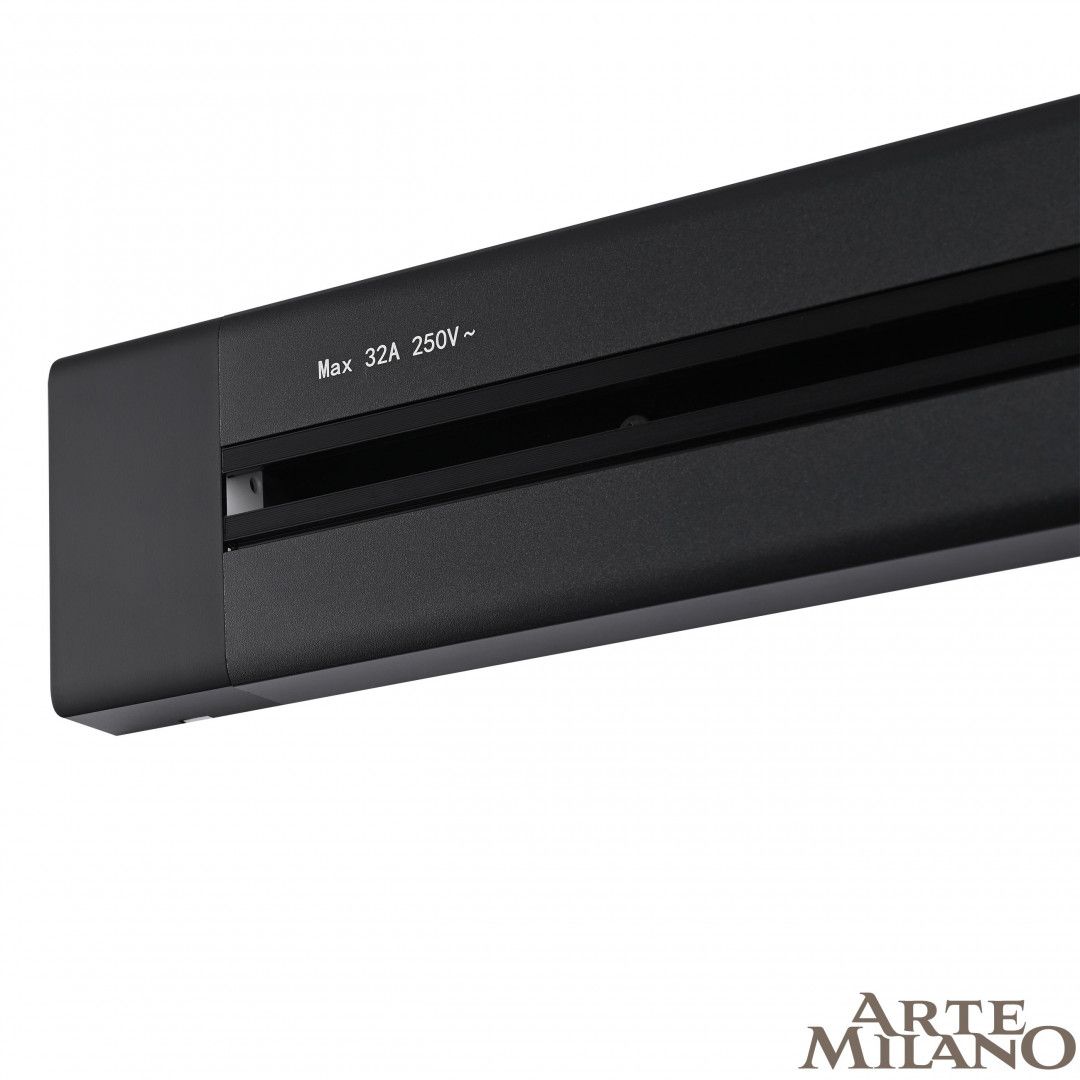 Шинопровод Arte Milano Am-track-sockets 382301TO/100 Black