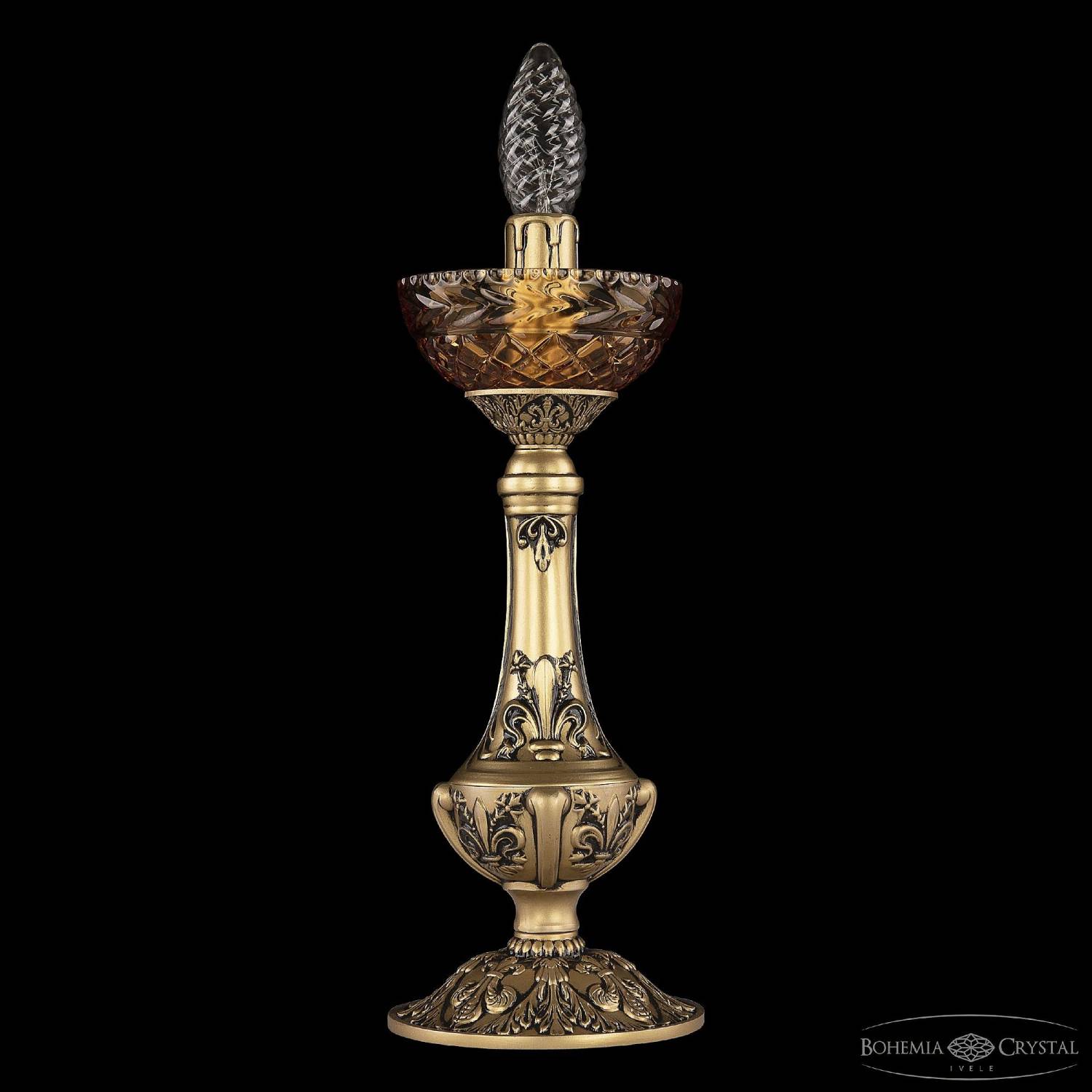 Настольная лампа Bohemia AL7901 AL79100L/12 AGB P Amber/M-1F