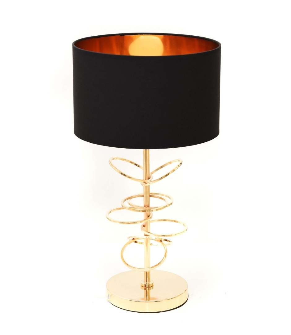 Настольная лампа Lumina Deco Milari LDT 5530 F.GD+BK Настольная лампа Lumina Deco Milari LDT 5530 F.GD+BK