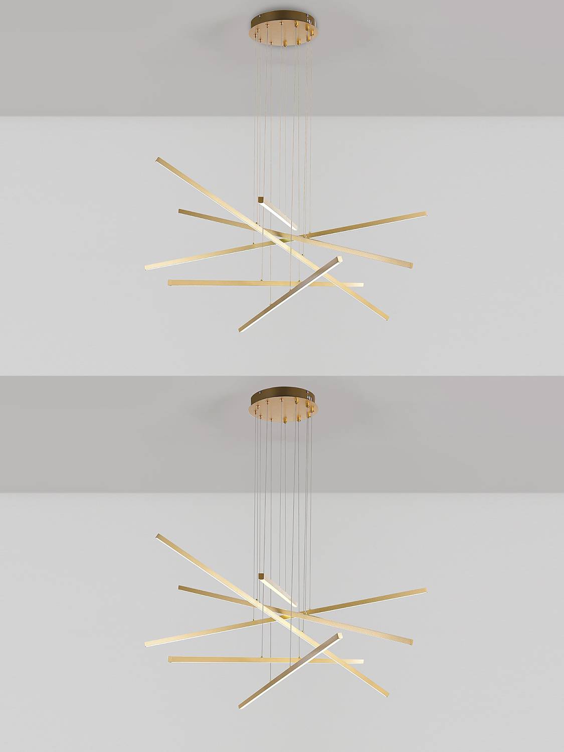 Подвесная люстра Natali Kovaltseva Straight INNOVATION STYLE 83105