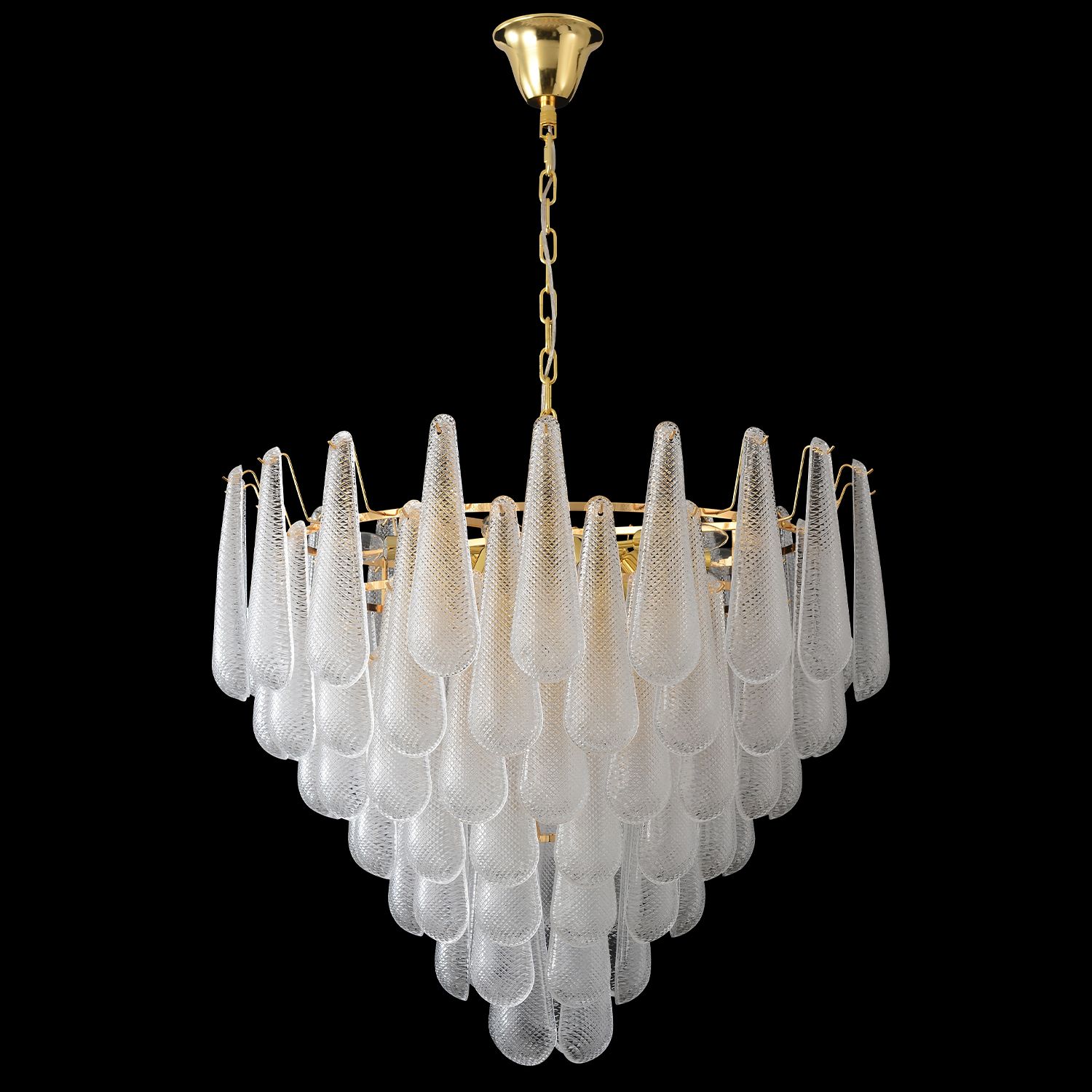 Подвесная люстра Crystal Lux Fontain FONTAIN SP18 GOLD