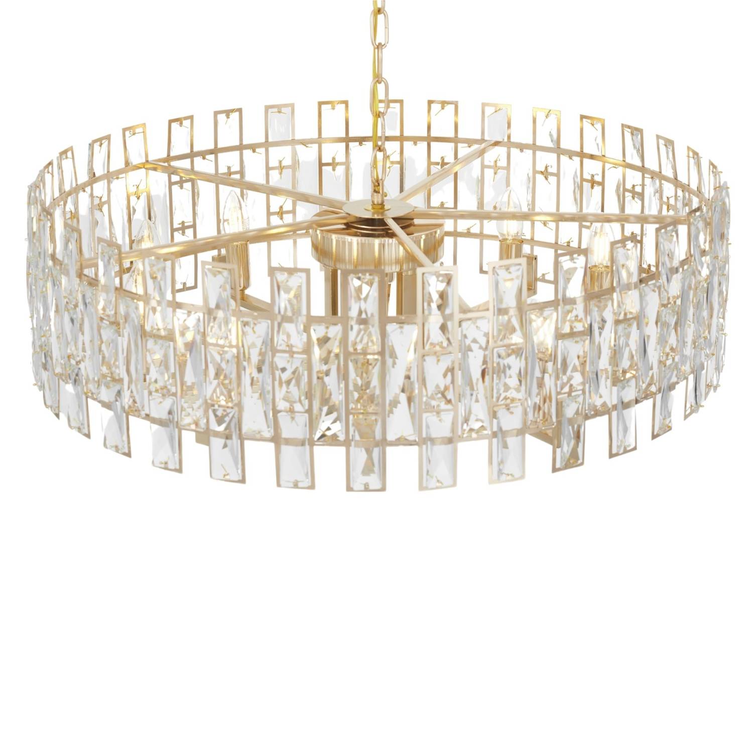 Подвесная люстра Lumina Deco Florina LDP 7041-800 F.GD