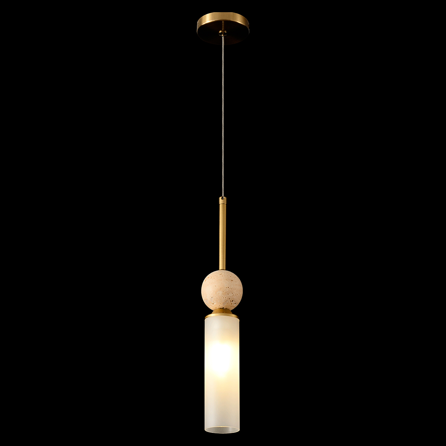 Светильник подвесной Crystal Lux Simply SIMPLY SP1 BRASS