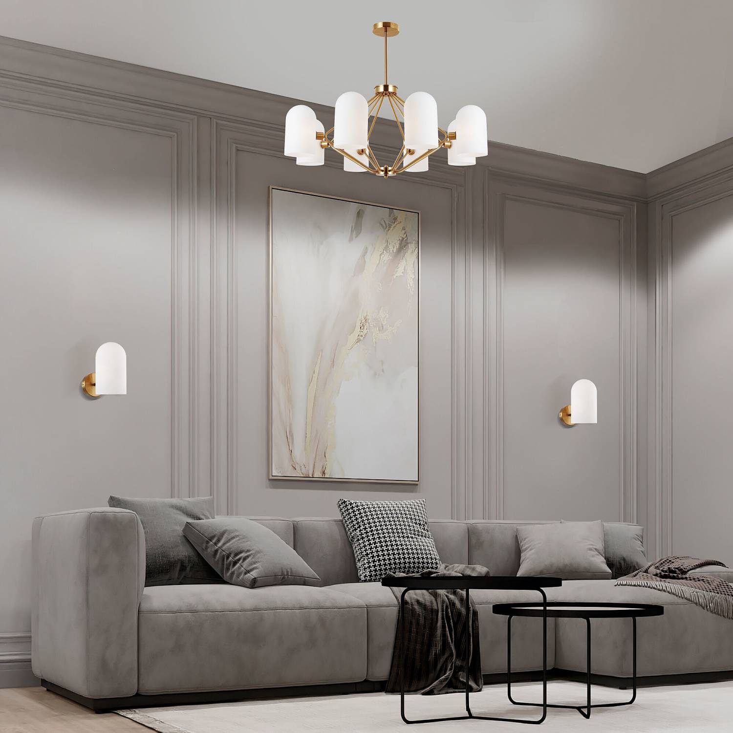 Настенное бра Eurosvet Bambola 60157/1 латунь