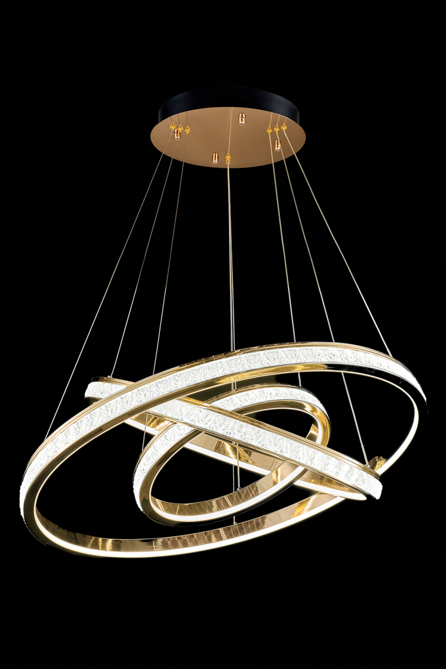 Подвесная люстра LEON Aida LE7707/800-3K Gold