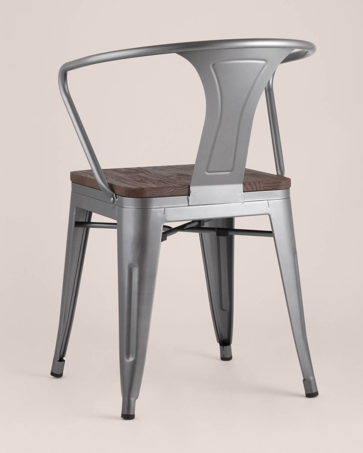 Обеденный стул Stool Group Tolix Arm Wood YD-H440AR-W YG-15