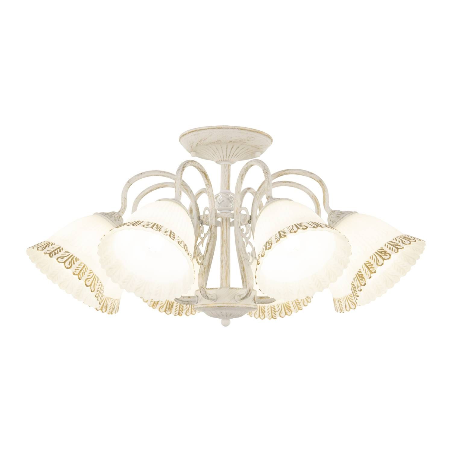 Потолочная люстра Arte Milano Am340800 340800/8 WT+G