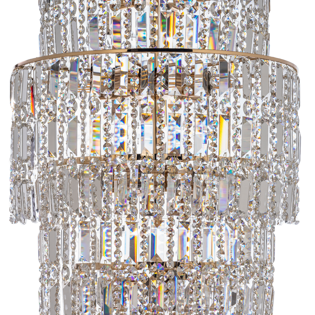 Люстра каскадная Arti Lampadari Valencia Valencia E 1.10.50.501 G Люстра каскадная Arti Lampadari Valencia Valencia E 1.10.50.501 G