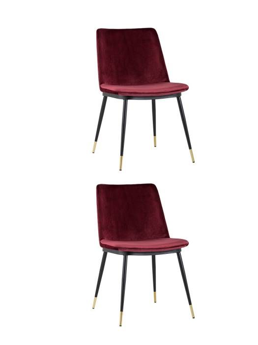 Комплект стульев Stool Group Мелисса FDC8028 RED FUT-66 X2