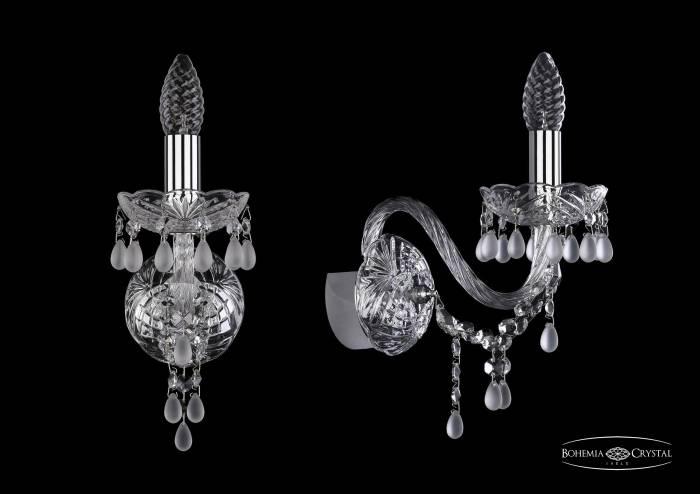 Настенное бра Bohemia 1410 1410B/1/160/Ni/V0300