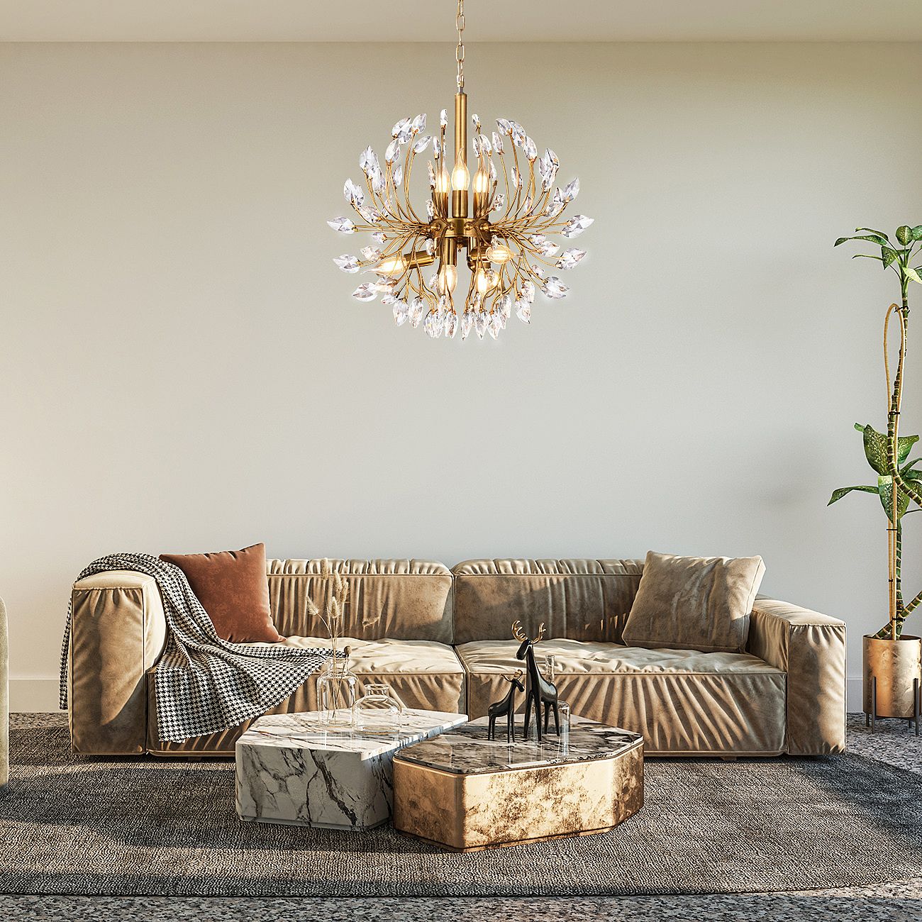 Подвесная люстра Escada Tugela 486/9PL