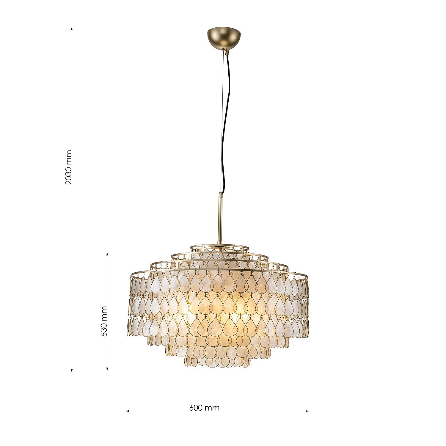 Подвесная люстра Favourite Mollitia 4763-6P