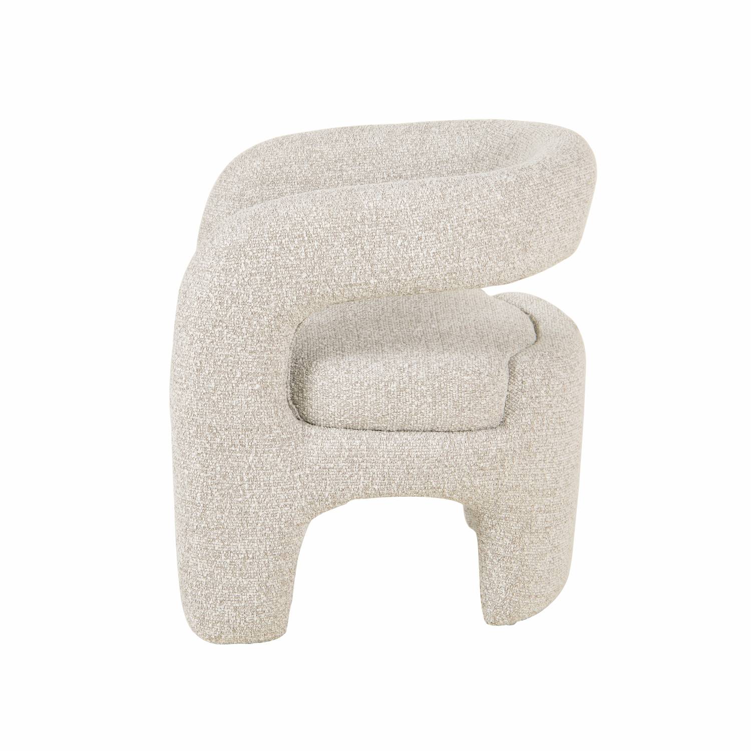 Кресло Stool Group Bones FDC5014 Monet Silver