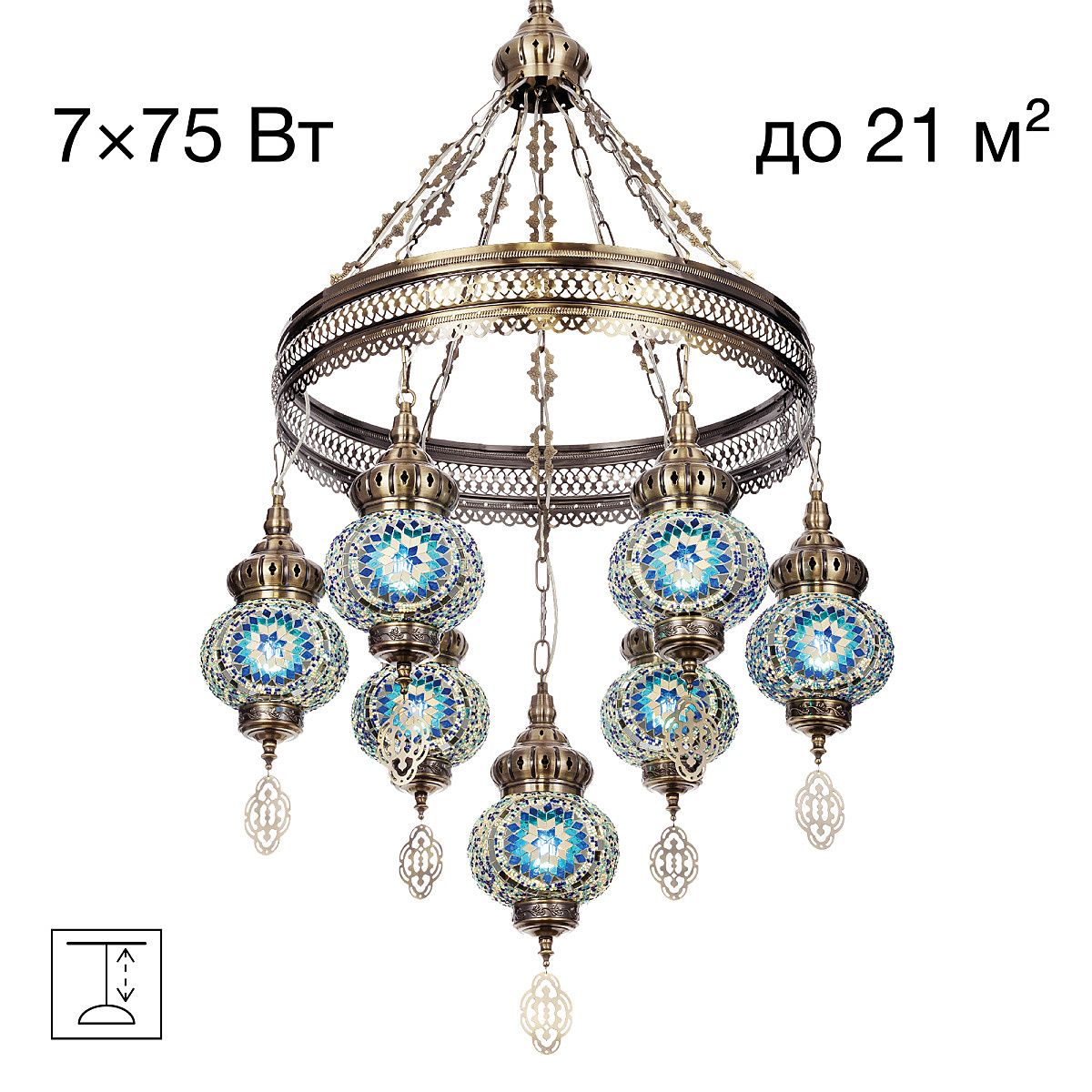 Подвесная люстра Citilux Каир CL419166 Подвесная люстра Citilux Каир CL419166