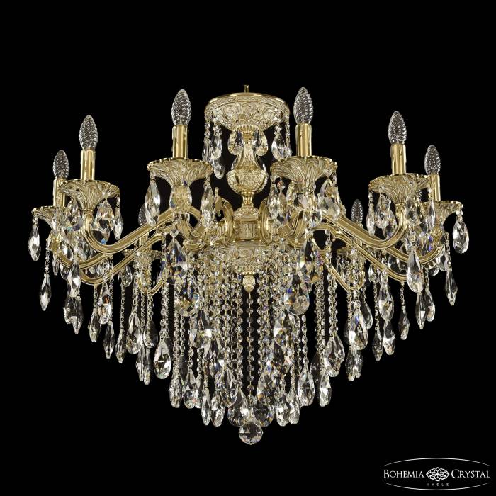 Подвесная хрустальная люстра Verona Bohemia 72202/12/300 B GW