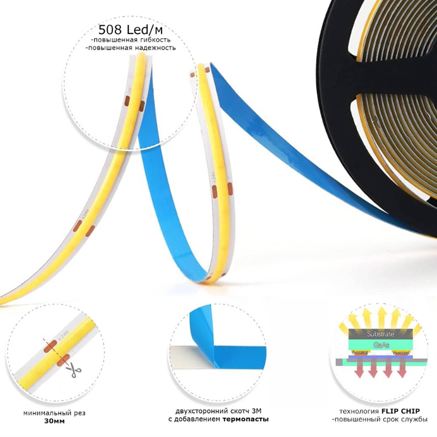 Светодиодная лента ST Luce Светодиодные Ленты ST018.410.20.1