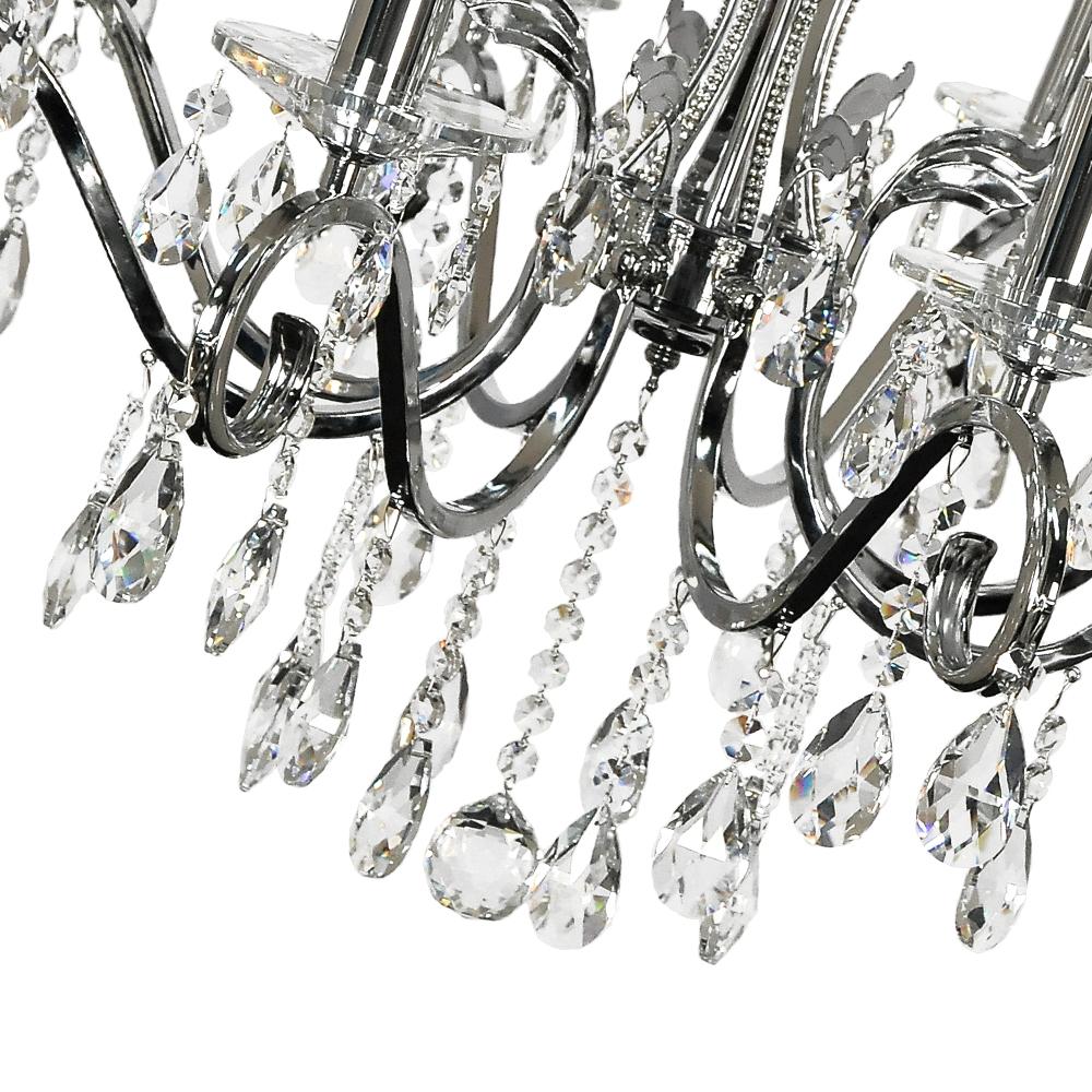 Подвесная хрустальная люстра Vesuvio Arti Lampadari Vesuvio E 1.1.8.601 N