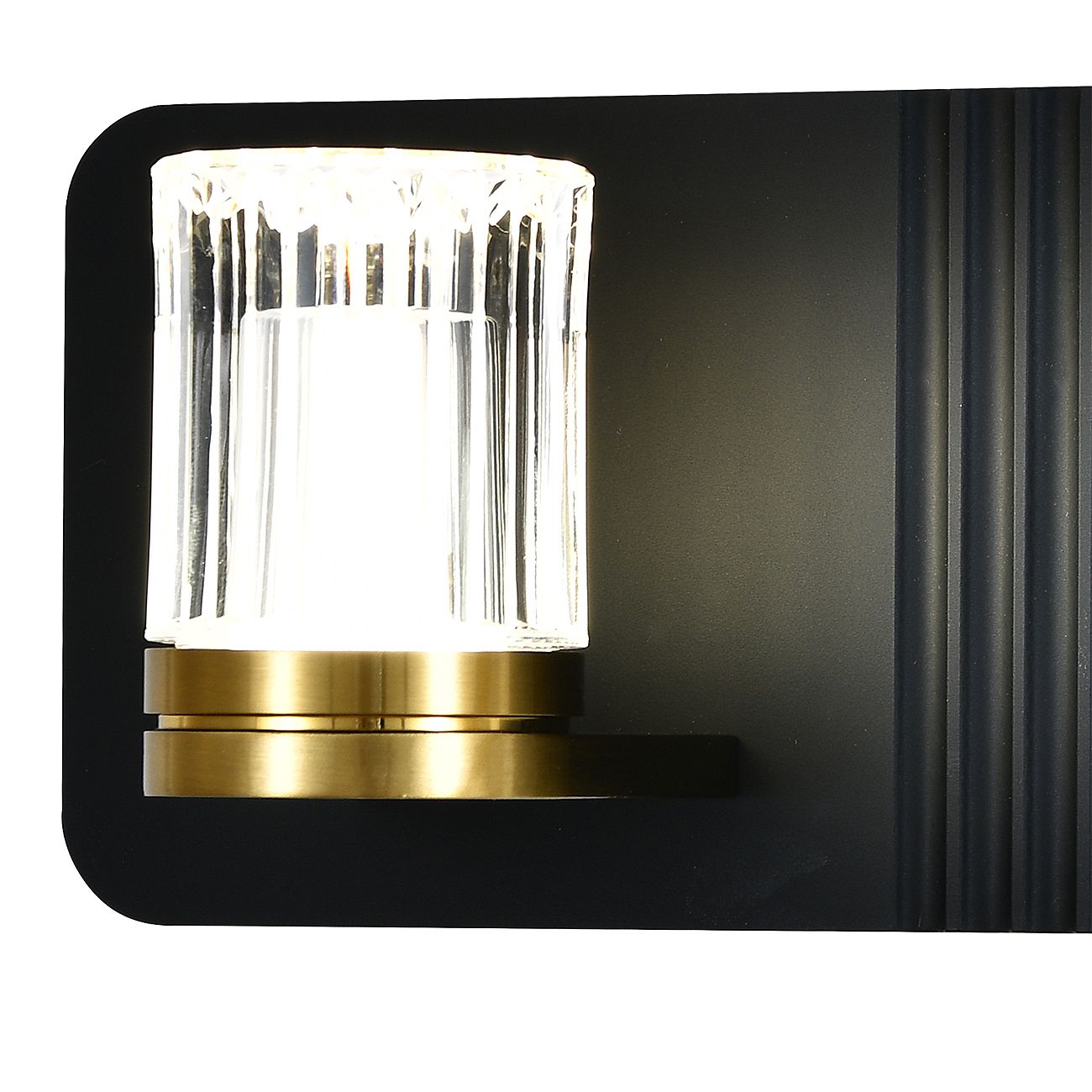 Настенный светильник Indigo Rilievo V000202L 14032/2W Black
