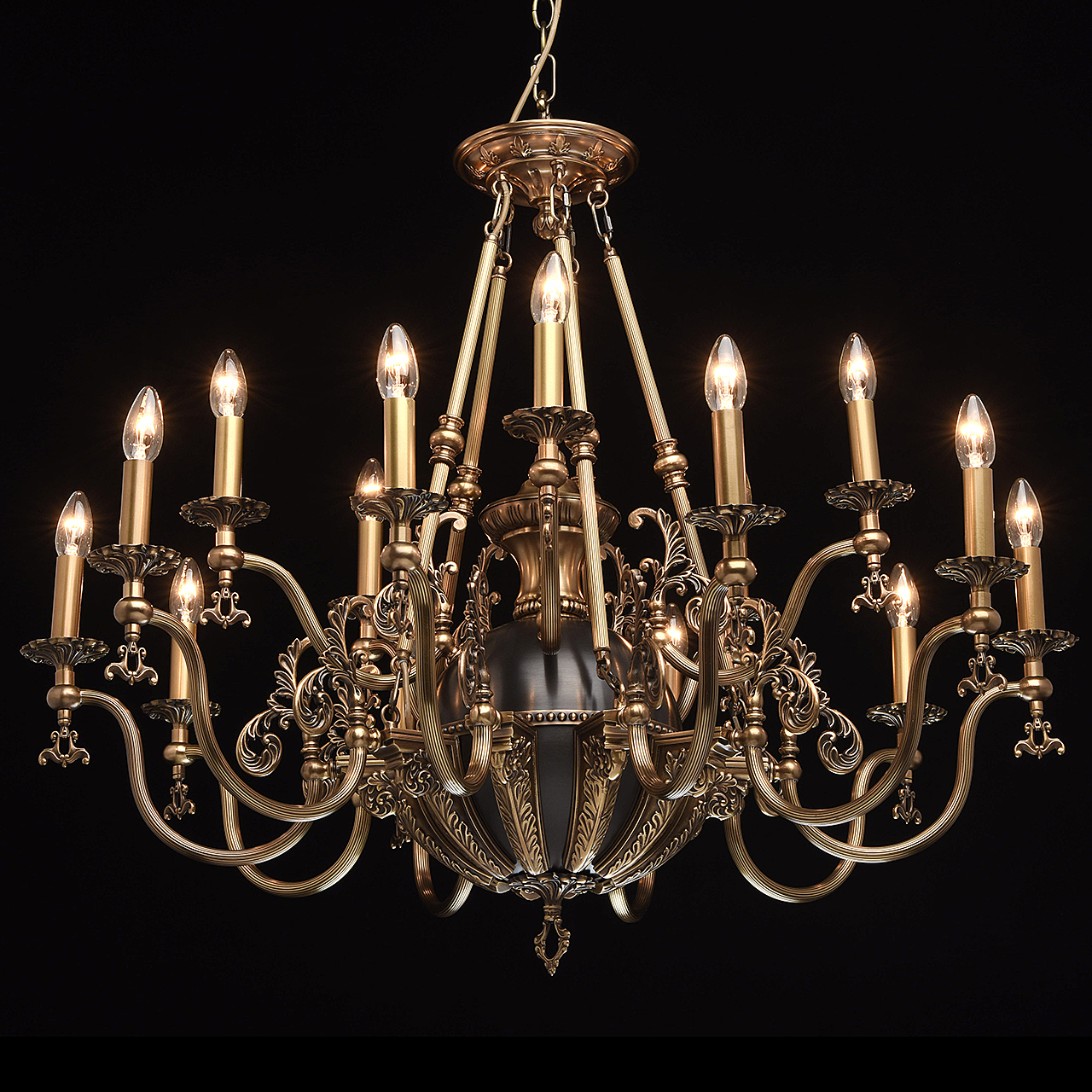 Люстра многоярусная Габриэль 491012315 Chiaro