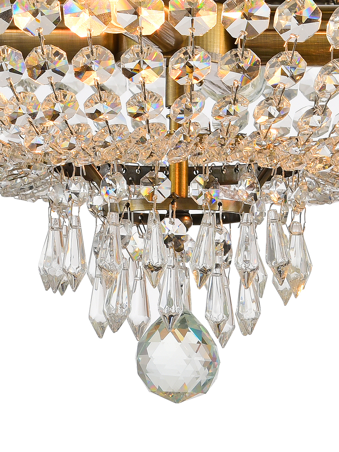 Потолочная люстра Natali Kovaltseva Barocco BAROCCO 81404/4C ANTIQUE