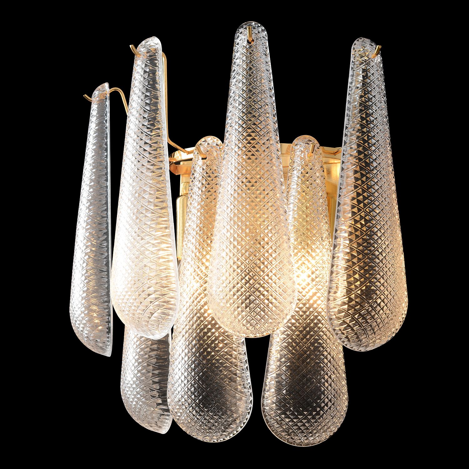 Настенное бра Crystal Lux Fontain FONTAIN AP2 GOLD