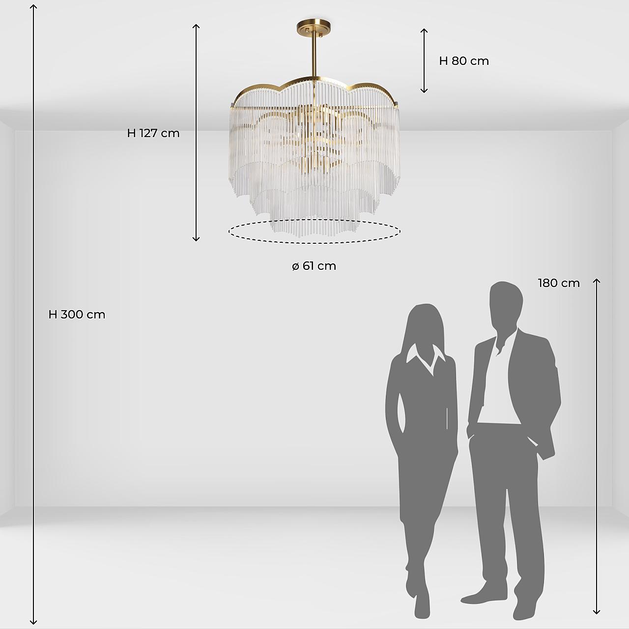 Люстра на штанге MW Light Лавиния 443011409