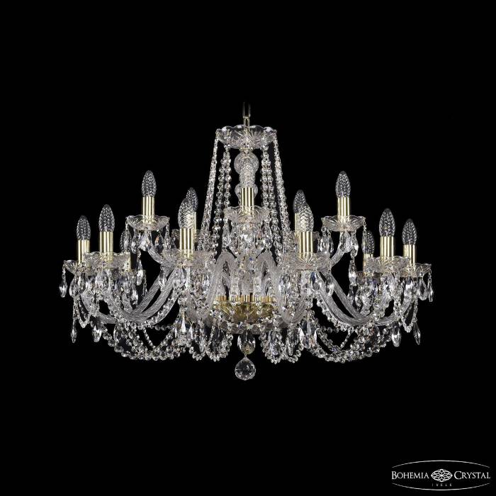 Подвесная хрустальная люстра 1402 Bohemia 1402/10+5/300 G