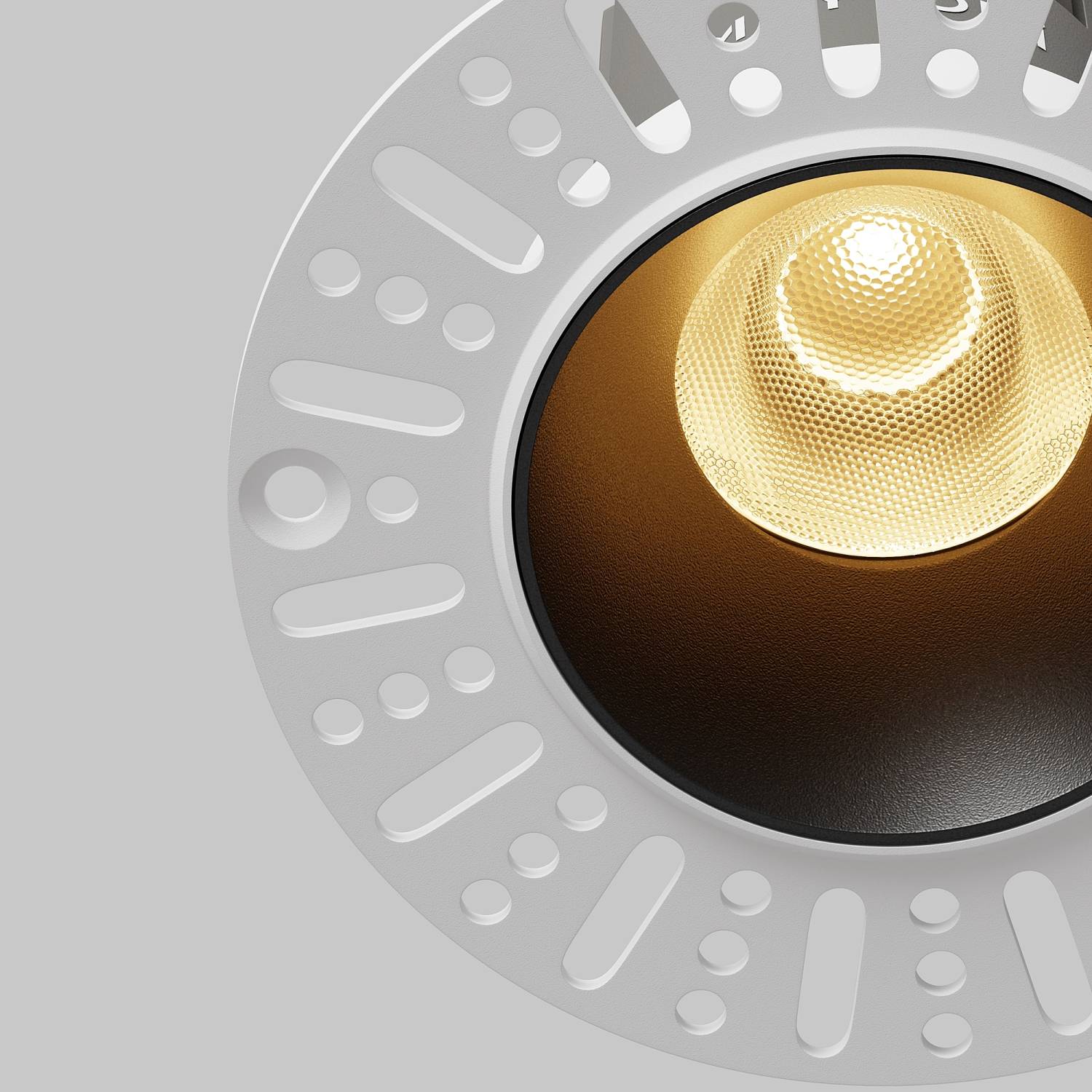 Встраиваемый светильник Maytoni Dip DL124-10W-2.7K-TRS-B