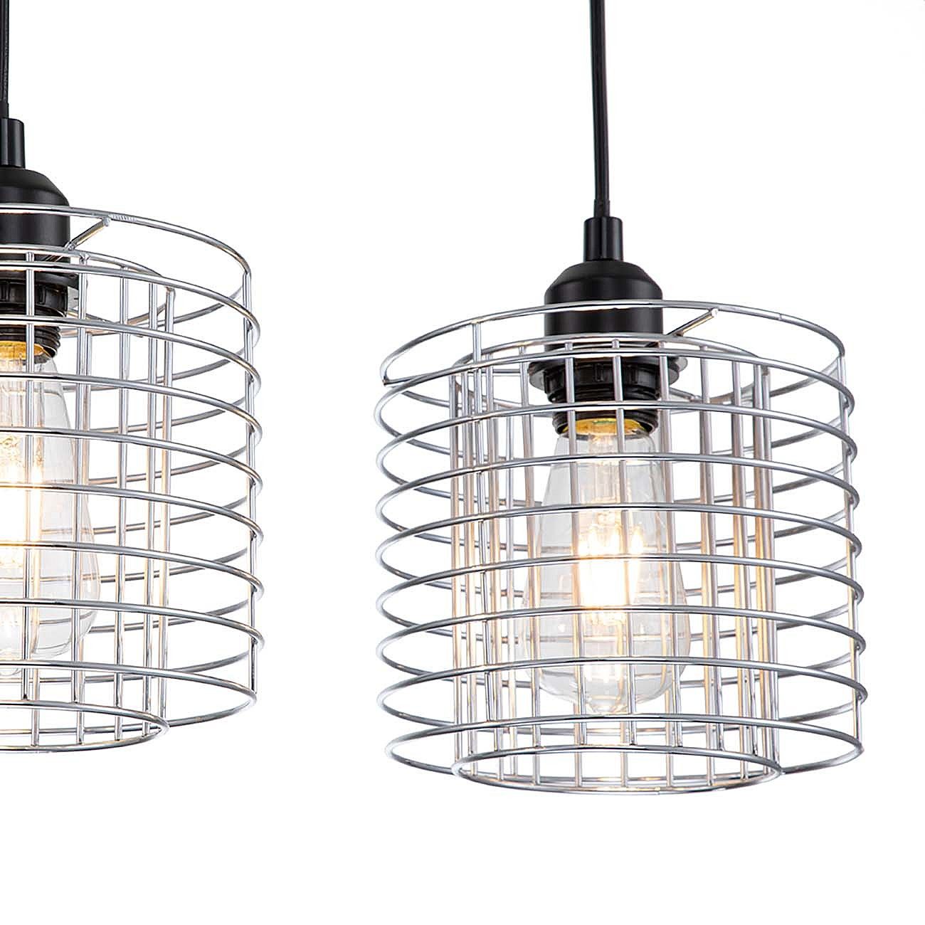 Светильник подвесной Escada Grid 10190/3S Chrome