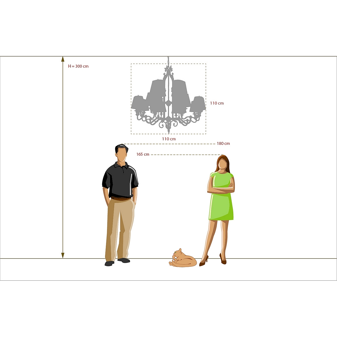 Люстра многоярусная Виктория 401010624 Chiaro