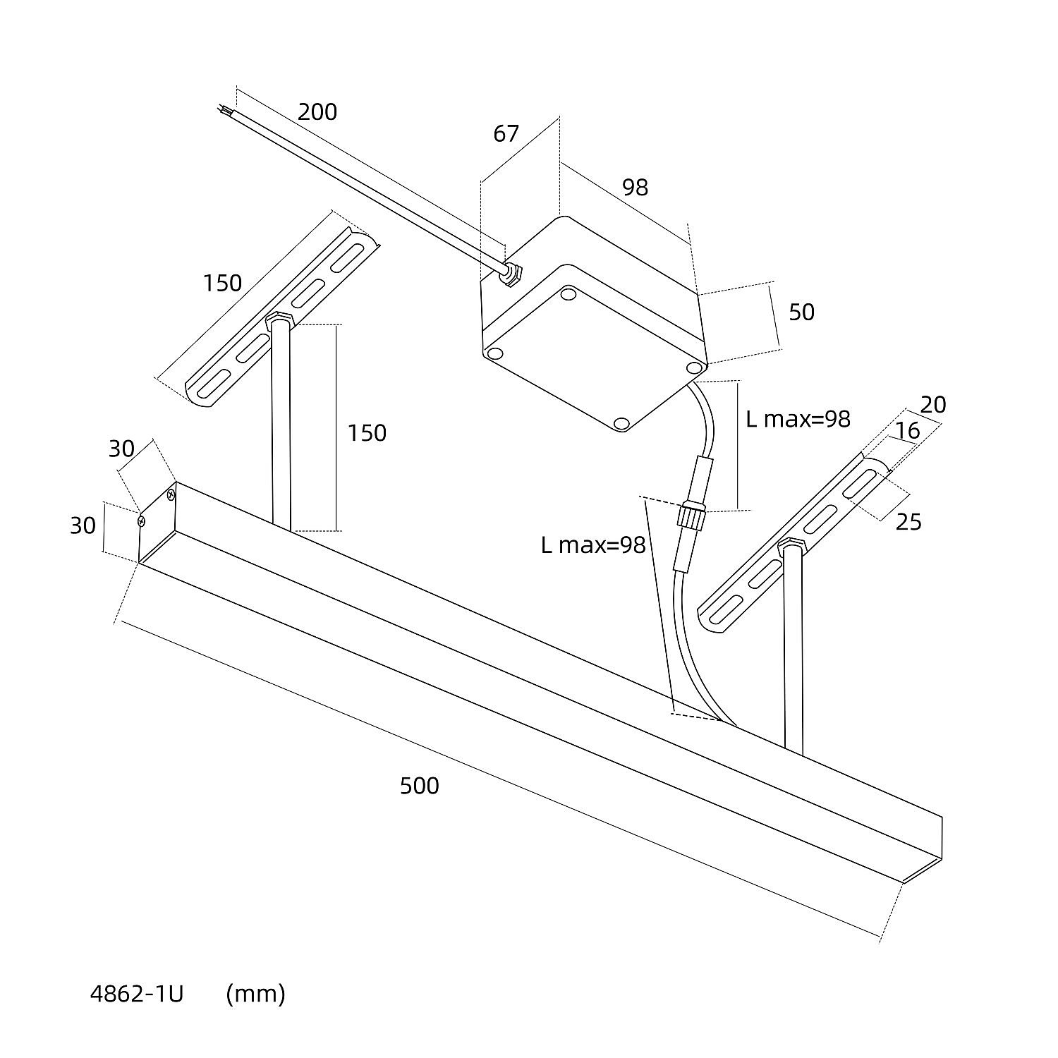 Уличный потолочный светильник Favourite Riga 4862-1U