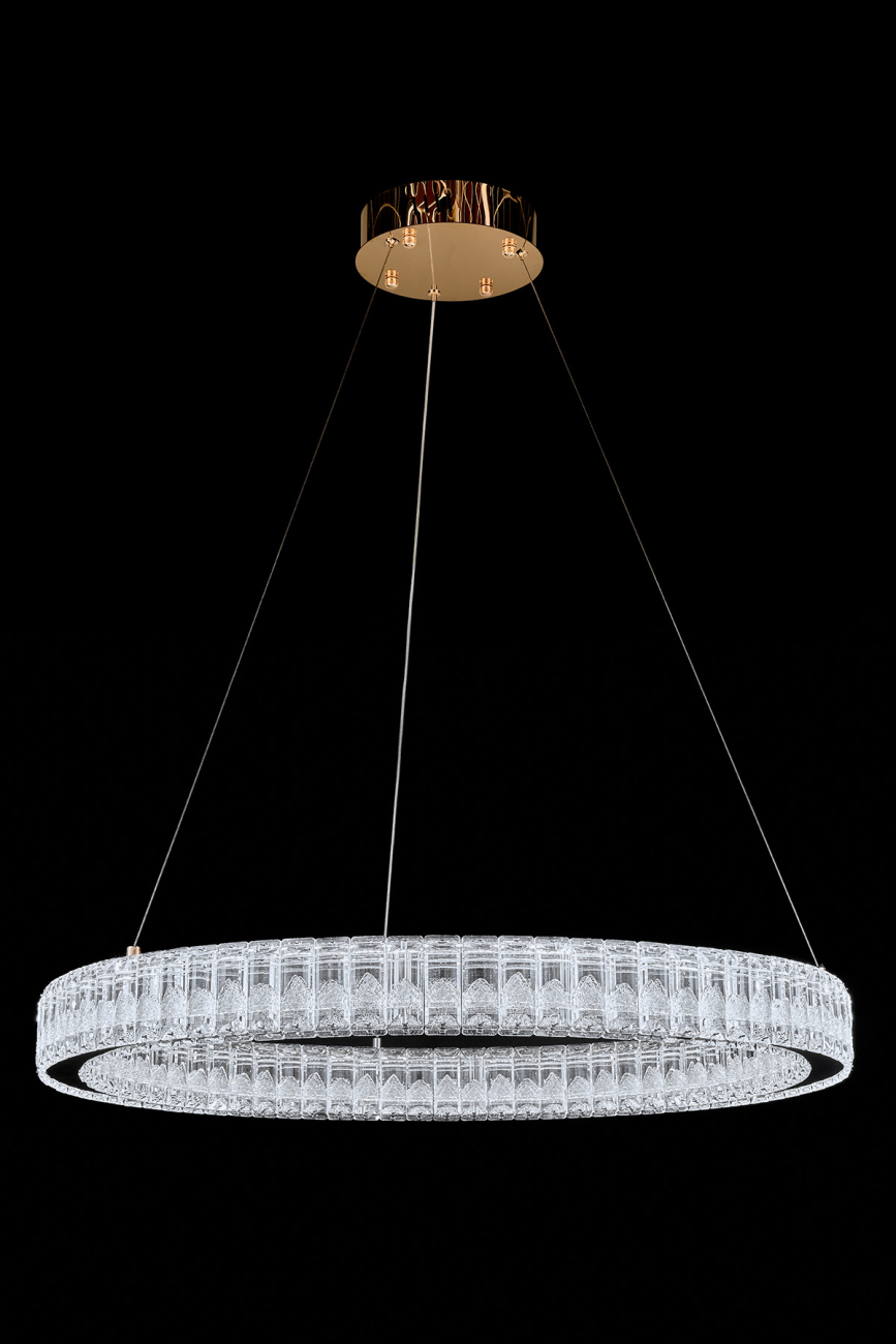 Подвесная люстра LEON Delaina LE3012/800 GD