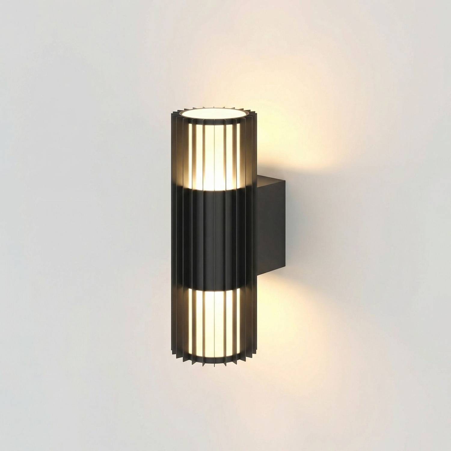 Уличный настенный светильник Elektrostandard Entero Entero (35189/W) 3000K черный