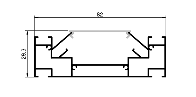 Профиль Lightstar Barra 502430