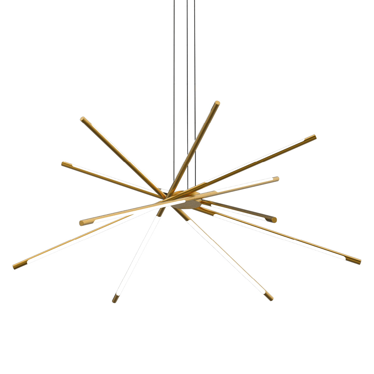 Подвесная люстра Delight Collection Tubular MD18001070-12AGOL