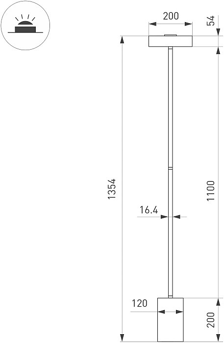 Торшер Arlight Samsara 053772