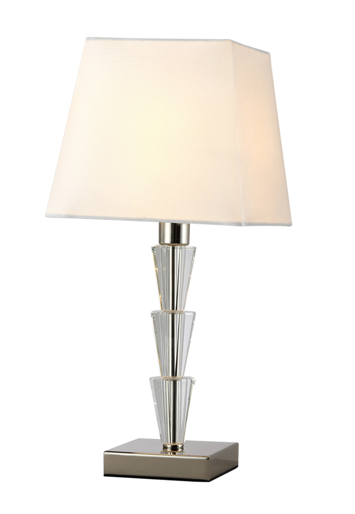 Настольная лампа Crystal Lux Marsela MARSELA LG1 NICKEL