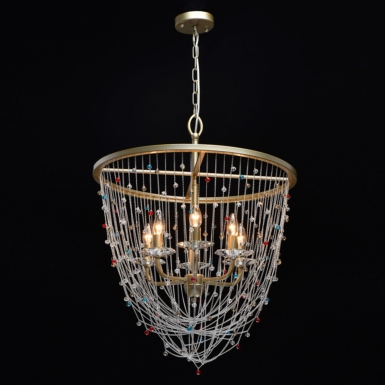 Подвесная люстра Chiaro Валенсия 299011906