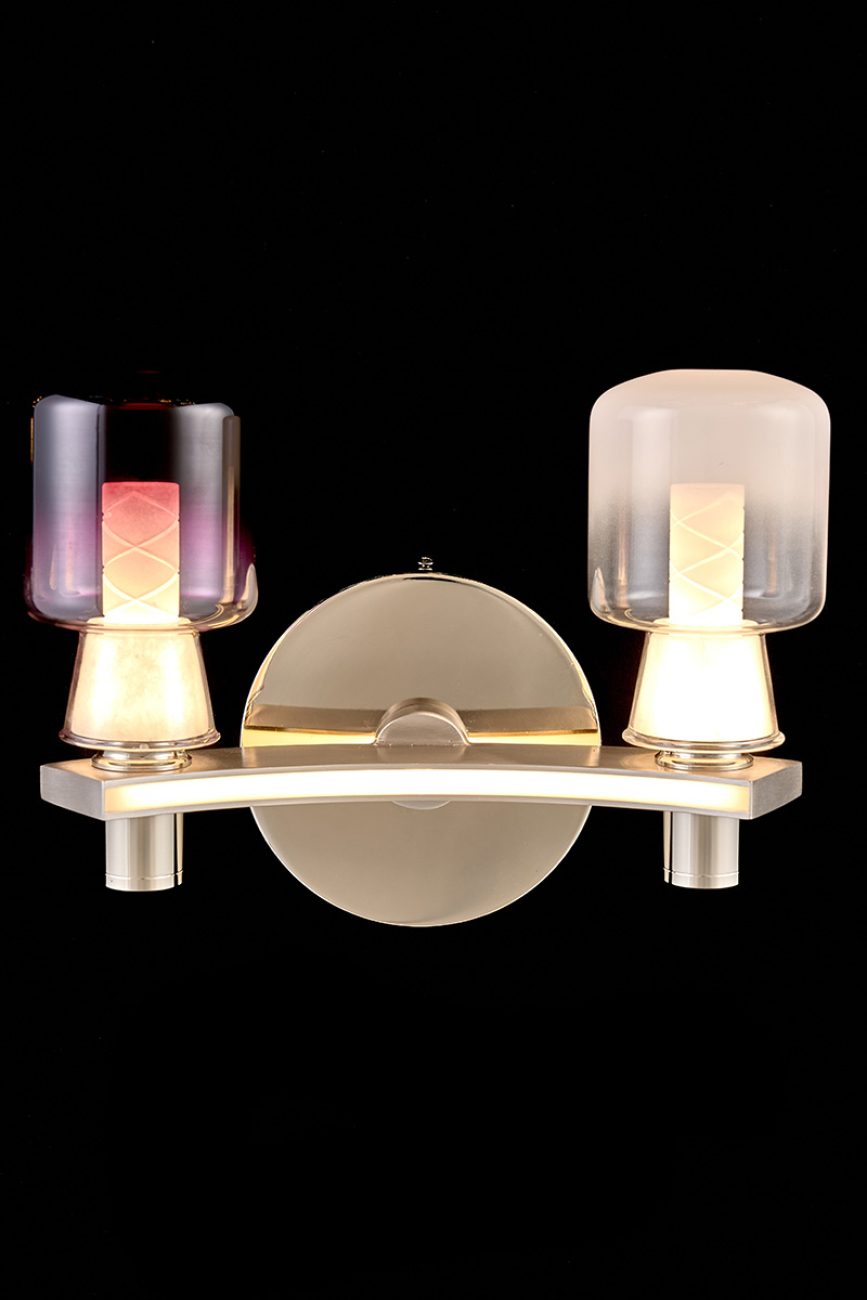 Настенное бра LEON Marie LE7719/2W Nickel