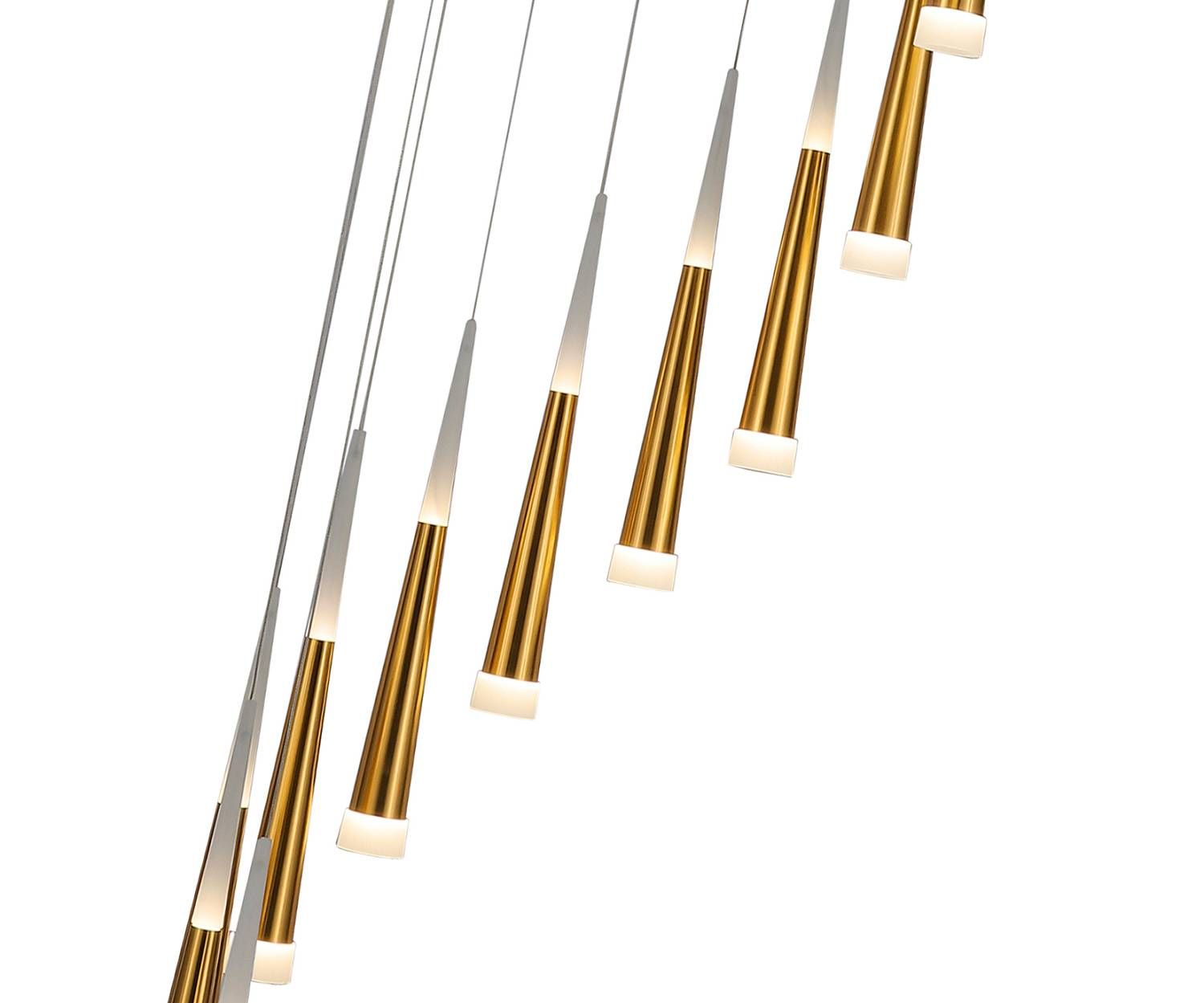 Люстра каскадная KINK Light Рэй 6114-15A,33 Люстра каскадная KINK Light Рэй 6114-15A,33