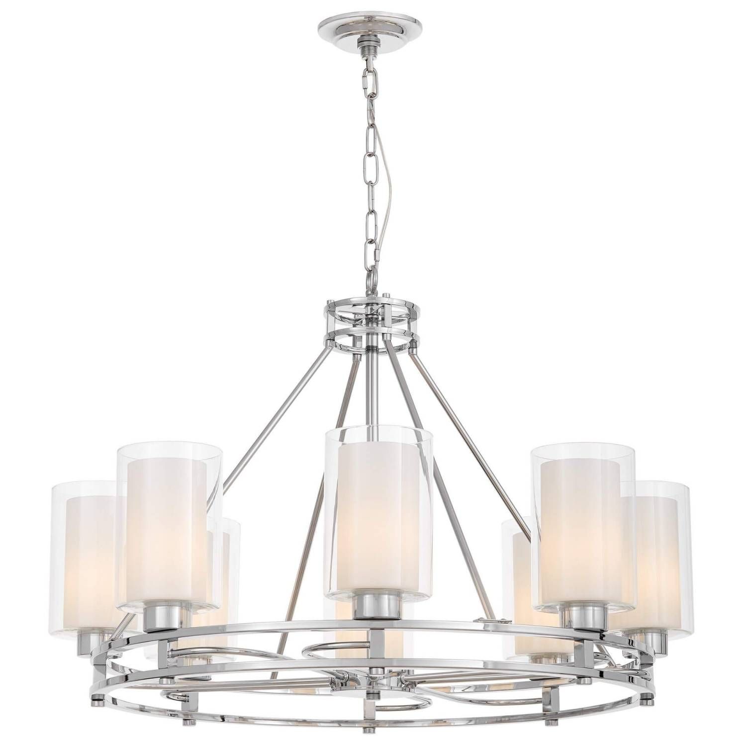 Подвесная люстра Lumina Deco Marietta LDP 8025-8 CHR+WT