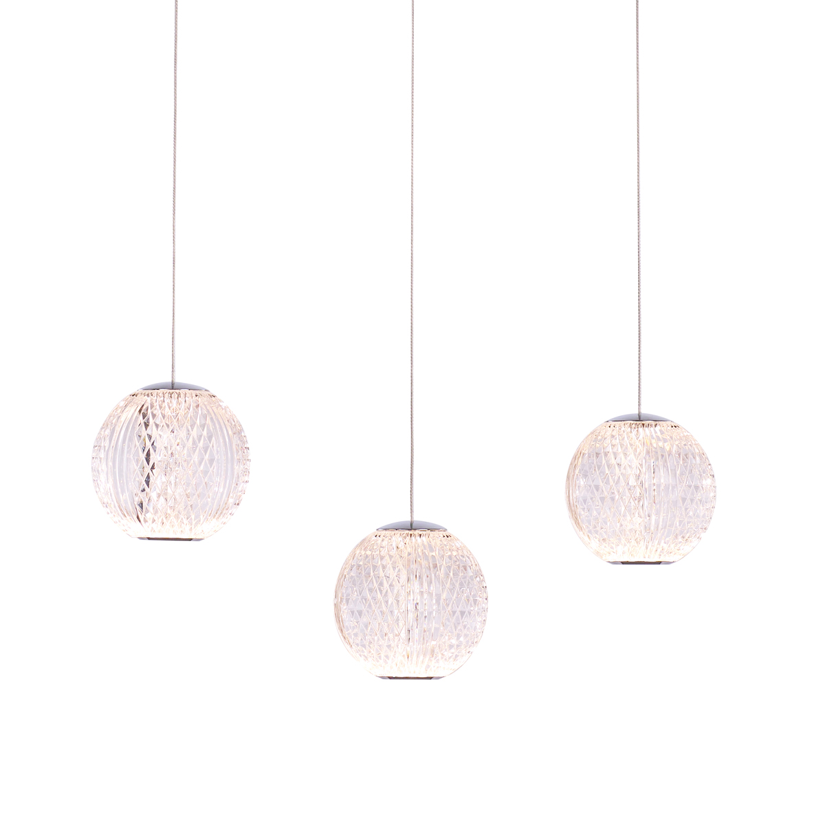 Светильник подвесной Delight Collection Elliot Diamante MD20001012-3B chrome Светильник подвесной Delight Collection Elliot Diamante MD20001012-3B chrome