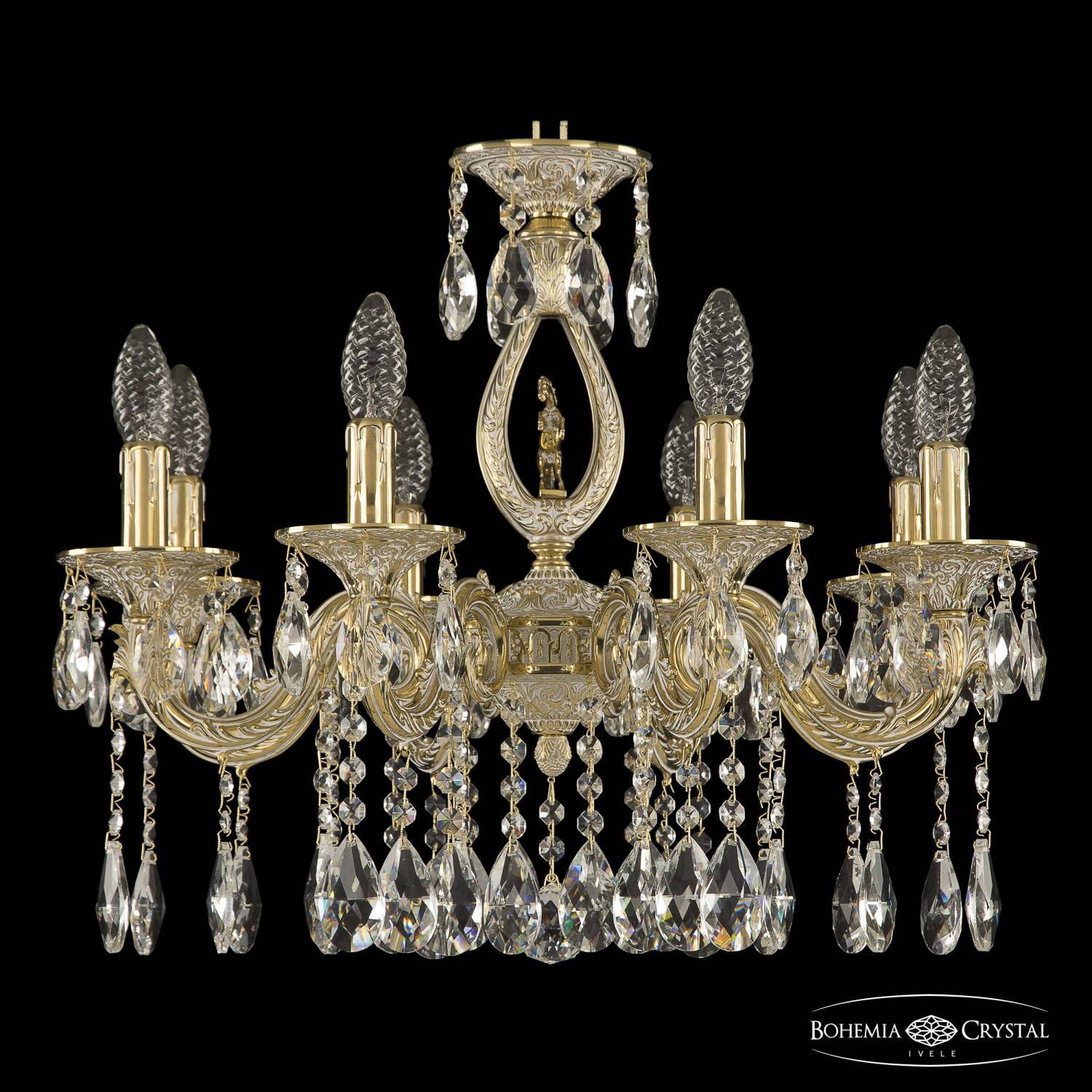 Подвесная хрустальная люстра 7101 Bohemia 71401/8/175 A GW FH1S