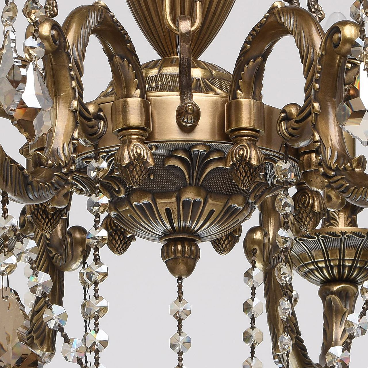 Подвесная хрустальная люстра Габриэль Chiaro 491010808