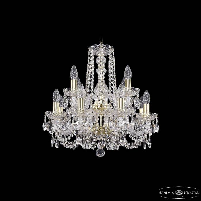 Подвесная хрустальная люстра 1402 Bohemia 1402/8+4/160/2d G