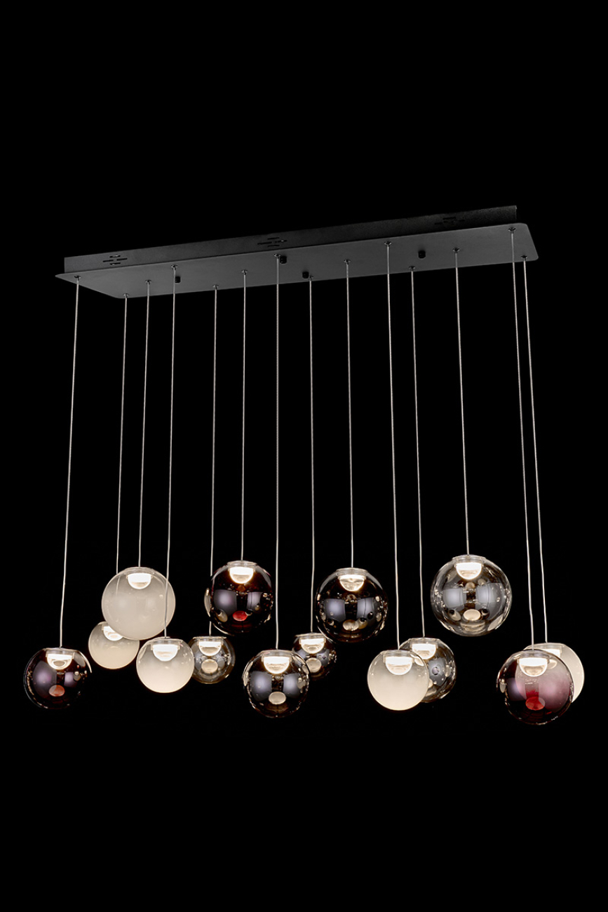 Светильник подвесной LEON Molecule LE7723/14L Chrome