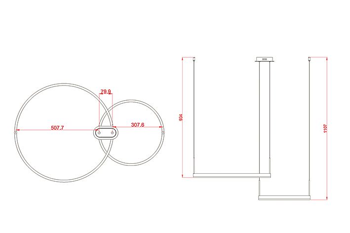 Подвесная люстра KINK Light Тор 08219,33P(3000K)