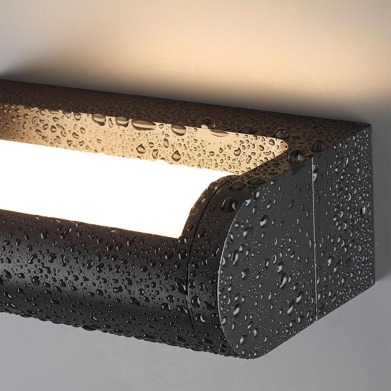 Уличный настенный светильник Odeon Light Twinset 7117/12WL